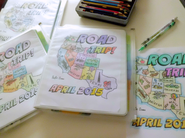 (Actually, the first thing we did was finishing our notebook cover pages...)